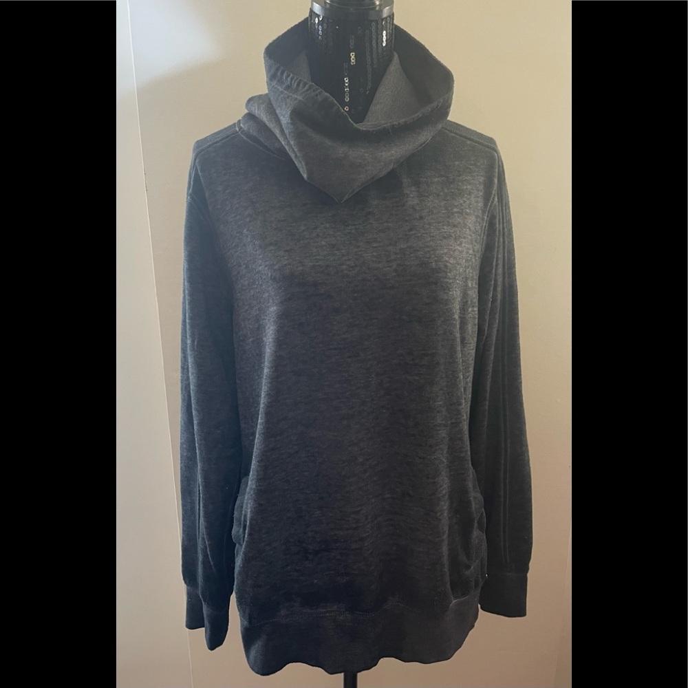 Vintage Guess Black Heathered Light Weight Sweatshirt Size Medium